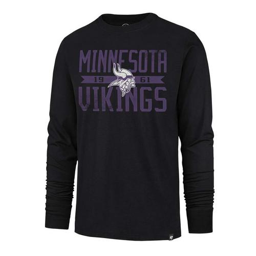 47 Brand Minnesota Vikings Wide Out Long Sleeve T-Shirt - Primary Image