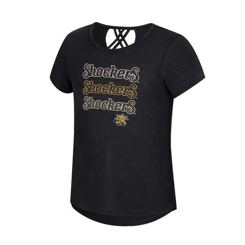 Colosseum Girls' Wichita State Shockers Katie Strappy T-Shirt - Primary Image