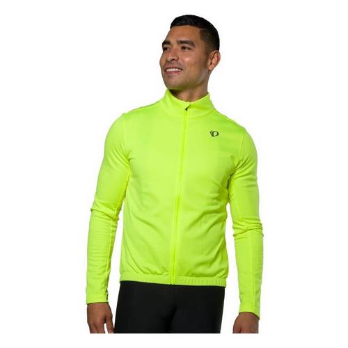Men's PEARL iZUMi Quest Thermal Jersey Long Sleeve Turtleneck Cycling Full Zip - Primary Image