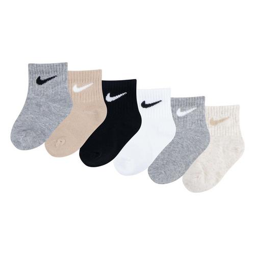 Infant Kids' Nike Baby/Toddler Swoosh 6 Pack 6 Pack Ankle Socks - Primary Image