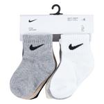 Infant Kids' Nike Baby/Toddler Swoosh 6 Pack 6 Pack Ankle Socks - Thumbnail 3 of 4