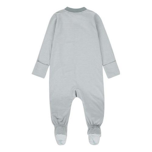 Baby Nike Striped Footie Pajamas - Primary Image