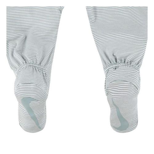 Baby Nike Striped Footie Pajamas - Primary Image