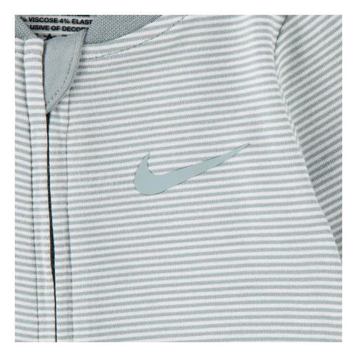 Baby Nike Striped Footie Pajamas - Primary Image