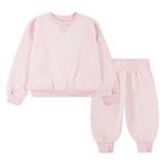 Toddler Girls' Nike Essential Fleece Crewneck Sweatshirt and Joggers Set - Thumbnail 1 of 3