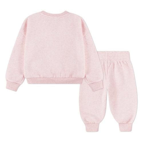 Toddler Girls' Nike Essential Fleece Crewneck Sweatshirt and Joggers Set - Primary Image