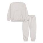 Girls' Nike Essential Fleece Crewneck Sweatshirt Set - Thumbnail 2 of 3