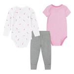 Baby Girls' Nike Essentials Onesie and Joggers Set - Thumbnail 2 of 5