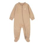 Baby Jordan Jumpman Footed Long Sleeve Romper - Thumbnail 1 of 5