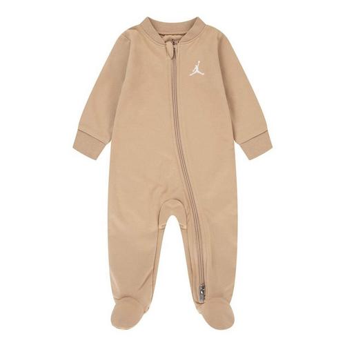 Baby Jordan Jumpman Footed Long Sleeve Romper - Primary Image