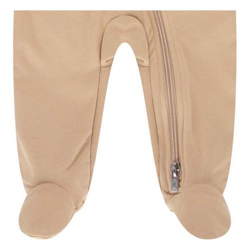 Baby Jordan Jumpman Footed Long Sleeve Romper - Primary Image