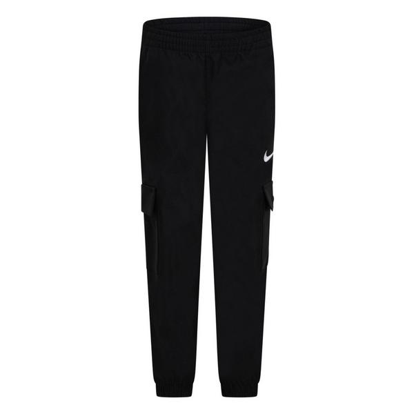 Girls' Nike Star Woven Cargo Pants 6X Black Regular