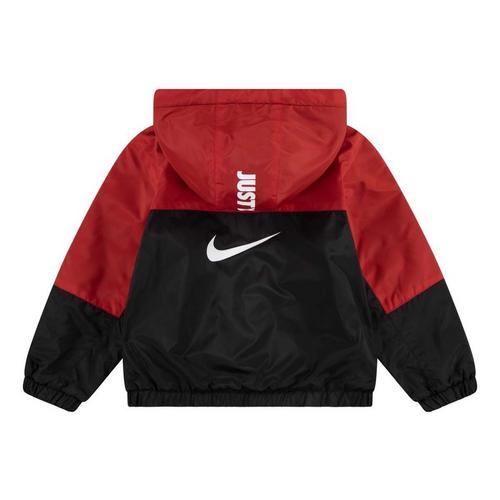 Toddler Boys' Nike Fleece-Lined Woven Hooded Rain Jacket - Primary Image