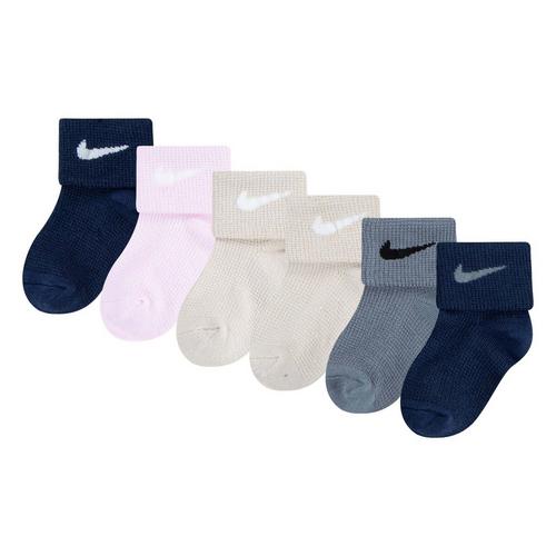 Infant Kids' Nike Waffle Knit 6 Pack 6 Pack Ankle Socks - Primary Image