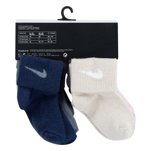 Infant Kids' Nike Waffle Knit 6 Pack 6 Pack Ankle Socks - Primary Image
