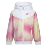 Girls' Nike Printed Windrunner Hooded Rain Jacket - Thumbnail 1 of 4
