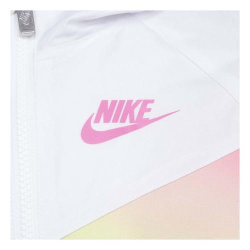 Girls' Nike Printed Windrunner Hooded Rain Jacket - Primary Image