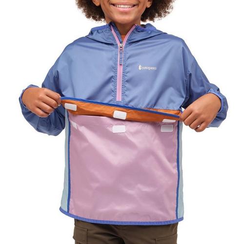 Kids' Cotopaxi Tecah Half Zip Hooded Windbreaker - Primary Image