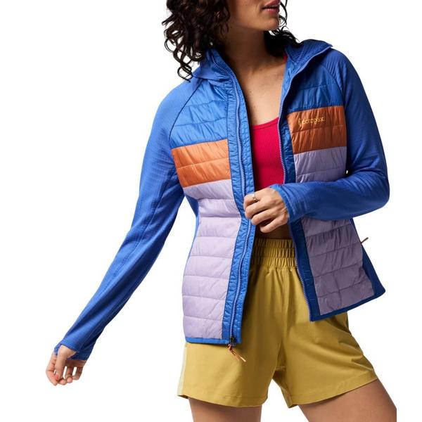 Women's Cotopaxi Capa Hybrid Puffer Jacket XLarge Azure/Moonbeam