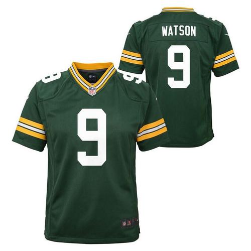 Nike Kids' Green Bay Packers Christian Watson #9 Game Jersey - Primary Image