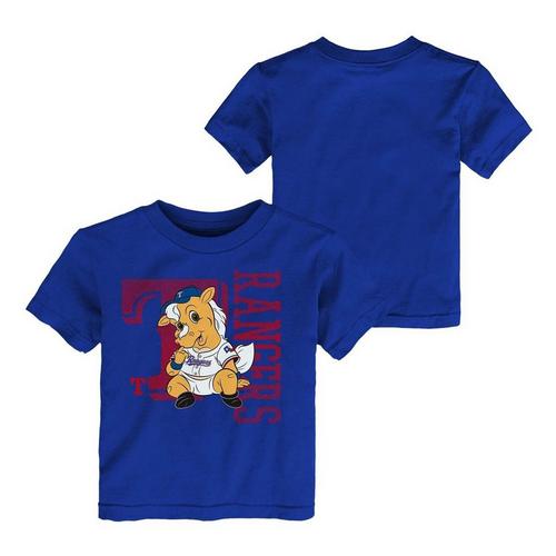 Genuine Stuff Toddler Texas Rangers Baby Mascot T-Shirt - Primary Image
