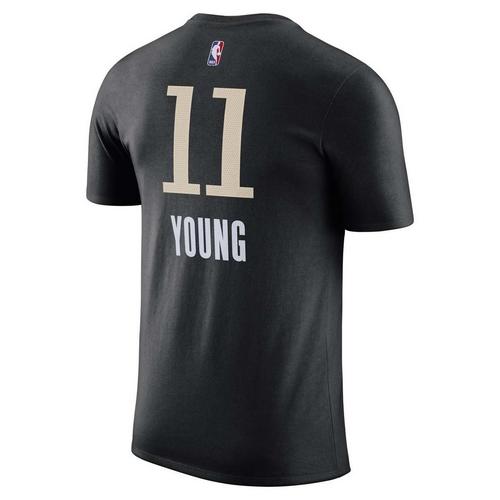 Nike Atlanta Hawks Trae Young #11 2023 City Edition Name & Number T-Shirt - Primary Image