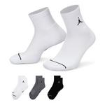Jordan Everday 3 Pack Ankle Socks - Thumbnail 5 of 8