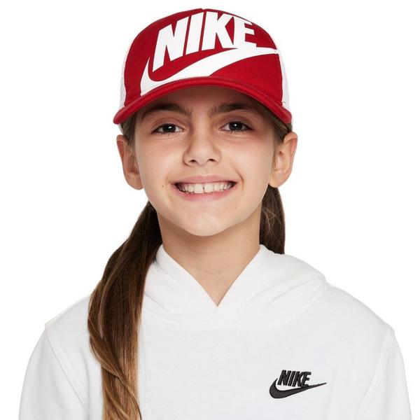 Boys' Nike Rise HBR Adjustable Hat One Size Gym Red/White/White