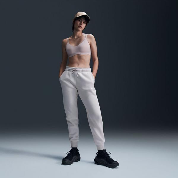 Women's Nike Sportswear Mid-Rise Phoenix Fleece Joggers Small Lt Orewood Brn/Sail Regular