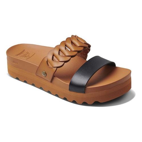 Women's Reef Cushion Vista Hi Twist Slide Platform Sandals - Primary Image