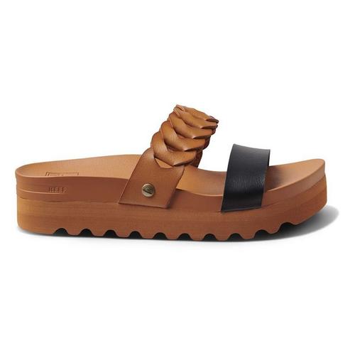 Women's Reef Cushion Vista Hi Twist Slide Platform Sandals - Primary Image