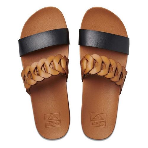 Women's Reef Cushion Vista Hi Twist Slide Platform Sandals - Primary Image