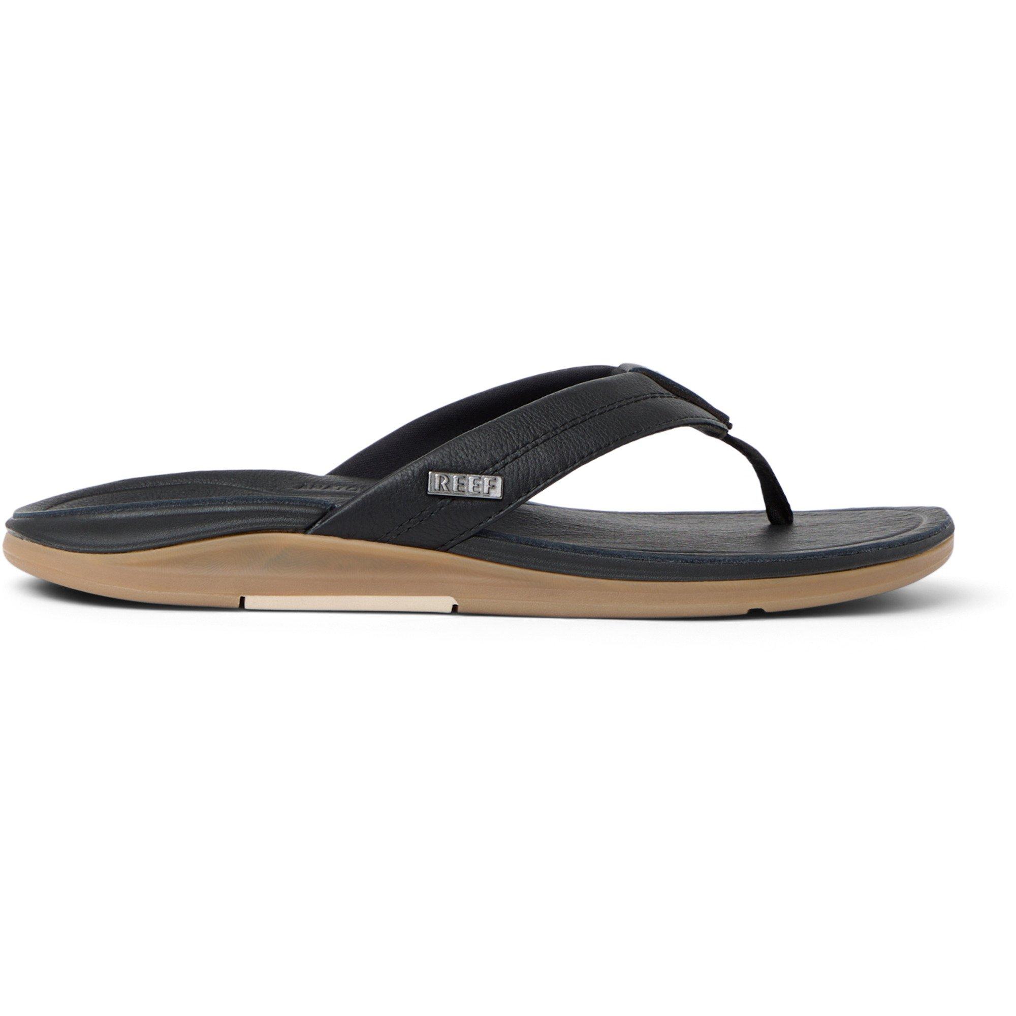 Men's Reef Leather Offshore Flip Flop Sandals | SCHEELS.com