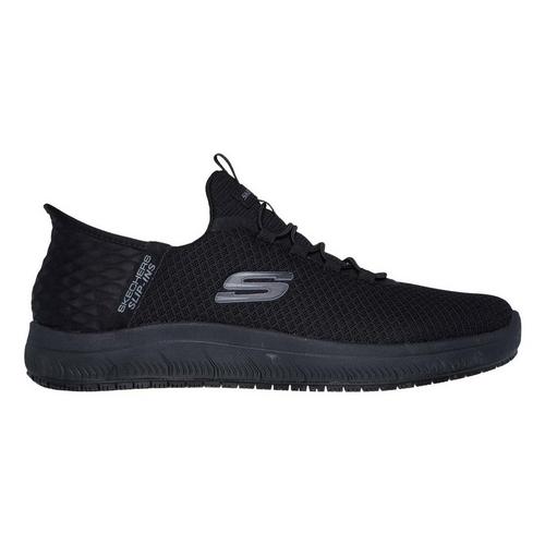 Men's Skechers Summits Colsin Slip Resistant Slip On Work Shoes - Primary Image