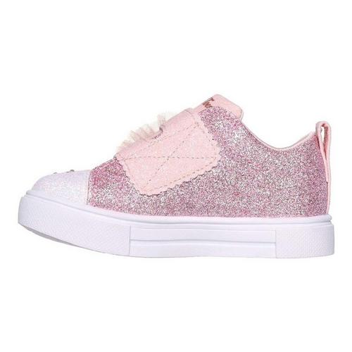 Toddler Girls' Skechers Twinkle Sparks Glitter Gems Hook N Loop Sneakers - Primary Image