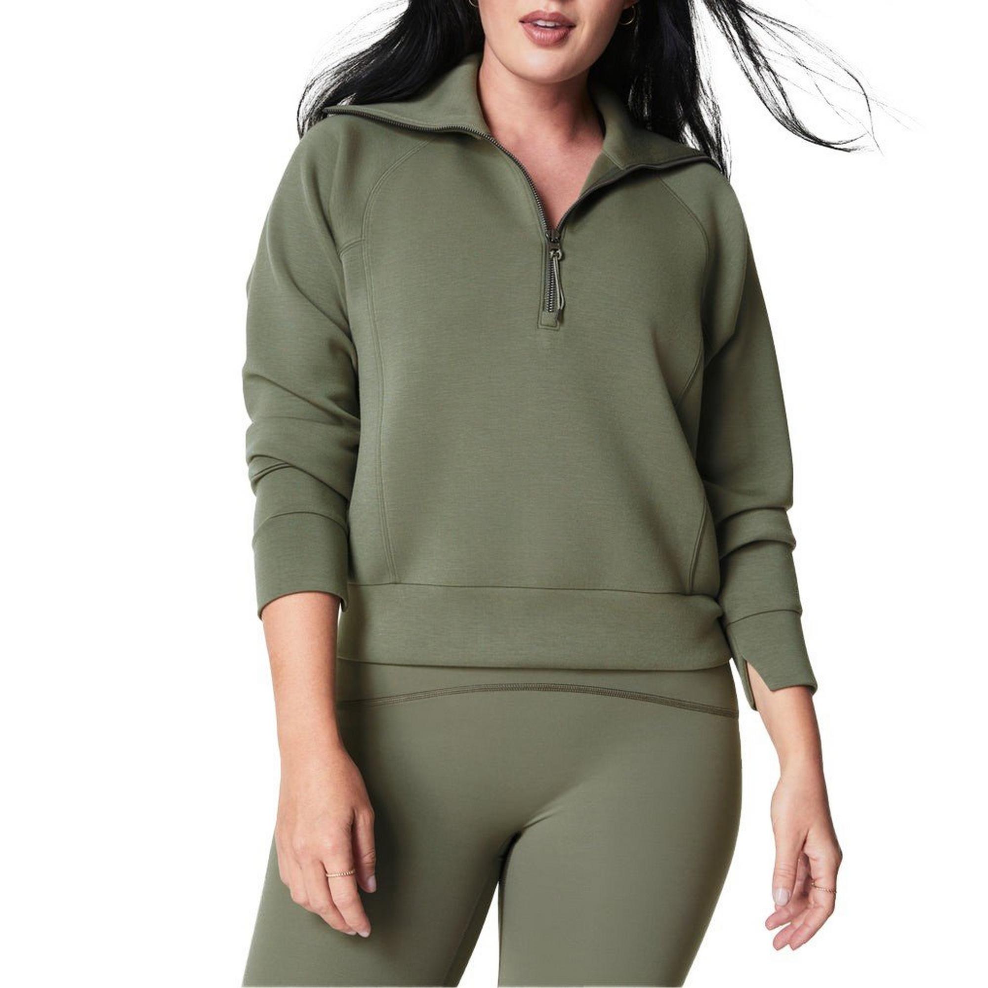 Women's Spanx AirEssentials Long Sleeve 1/2 Zip