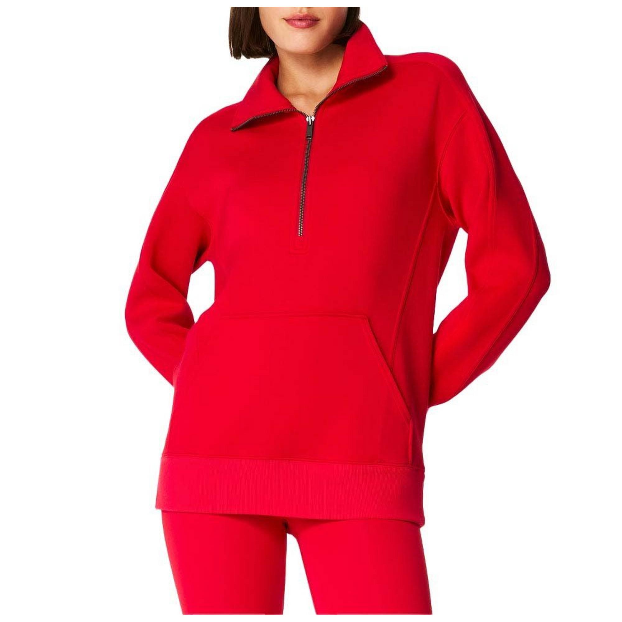 Women's Spanx AirEssentials Luxe Tunic 1/2 Zip Pullover