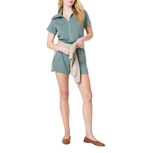 Women's Spanx AirEssentials Half-Zip Romper | SCHEELS.com