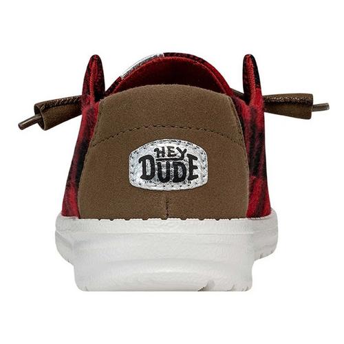 Women's HEYDUDE Wendy Buffalo Plaid Shoes - Primary Image