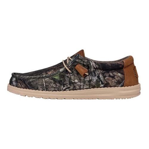 Men's HEYDUDE Wally Mossy Oak Country DNA Loafers - Primary Image
