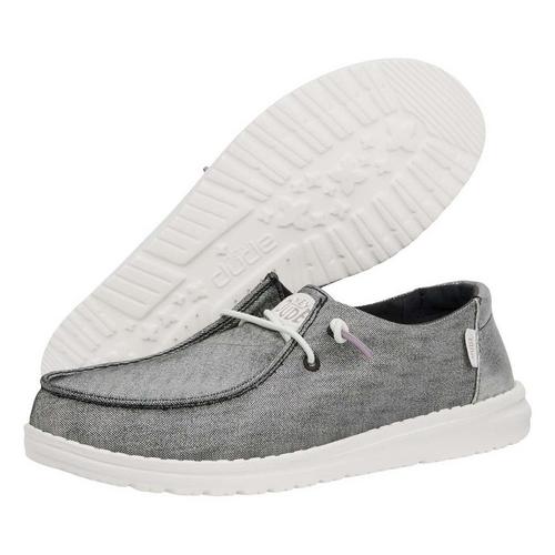 Women's HEYDUDE Wendy Metallic Sparkle Shoes - Primary Image