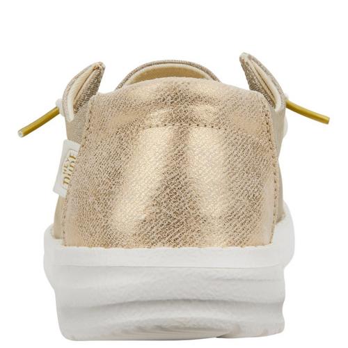 Women's HEYDUDE Wendy Metallic Sparkle Shoes - Primary Image