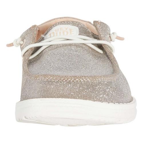 Toddler HEYDUDE Wendy Metallic Sparkle Shoes - Primary Image