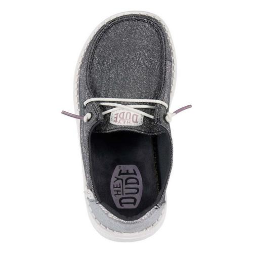 Toddler HEYDUDE Wendy Metallic Sparkle Shoes - Primary Image