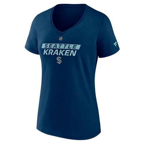 Fanatics Women's Seattle Kraken 2024 Authentic Pro Primary T-Shirt - Primary Image