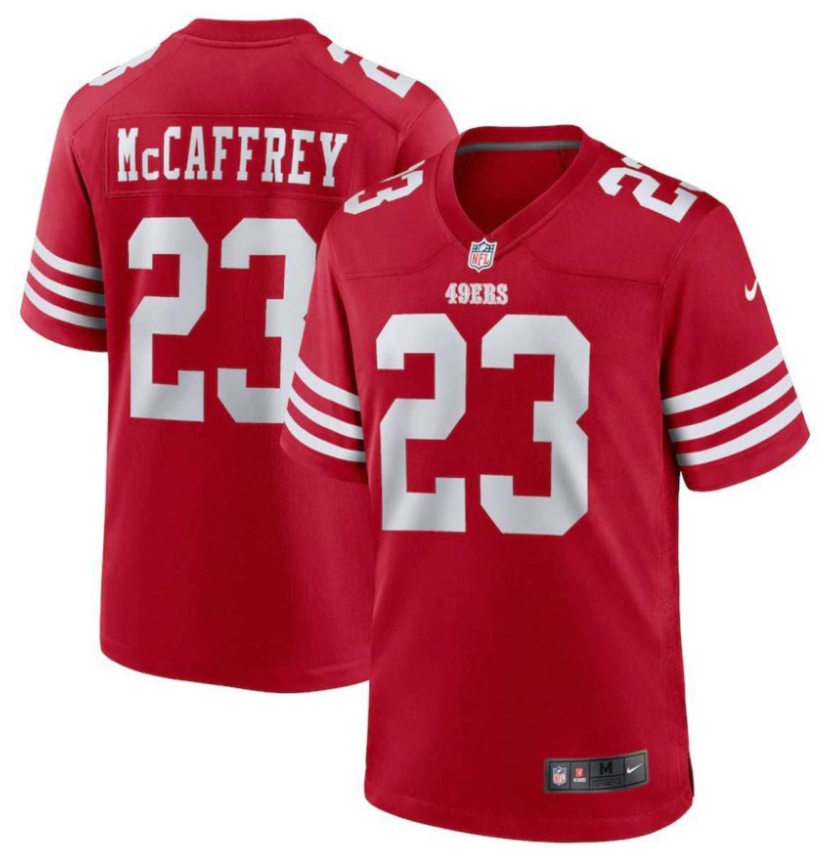 Nike San Francisco 49ers Christian Mccaffrey #23 Game Jersey