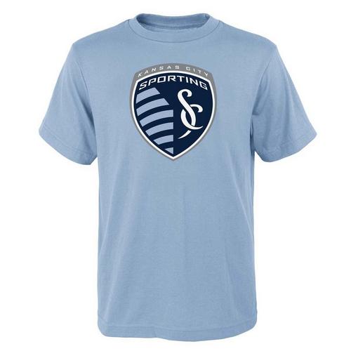 Genuine Stuff Kids' Sporting Kansas City Logo T-Shirt - Primary Image
