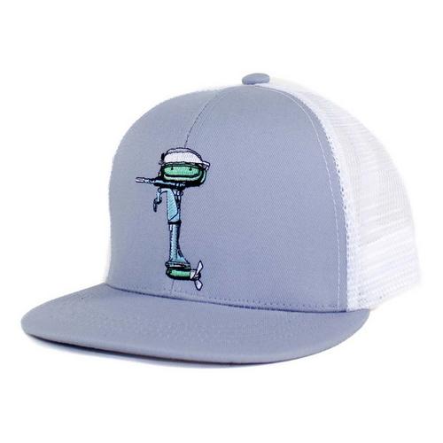 Boys' Properly Tied Boat Motor Snapback Hat - Primary Image