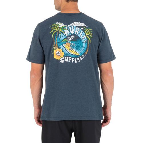 Men's Hurley Dead Shred Slub T-Shirt - Primary Image