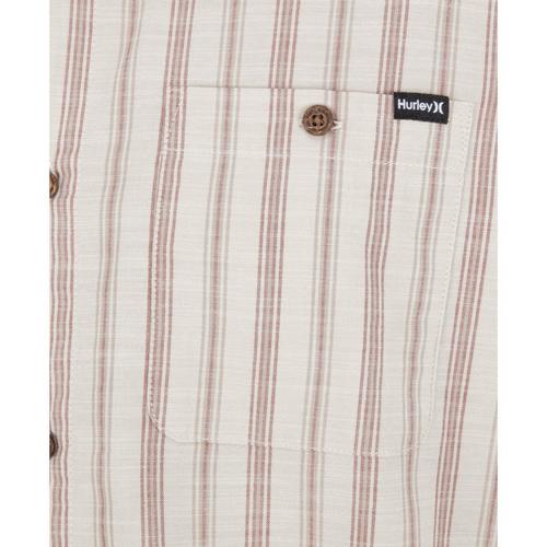 Men's Hurley Lido Stripe Button Up Shirt - Primary Image